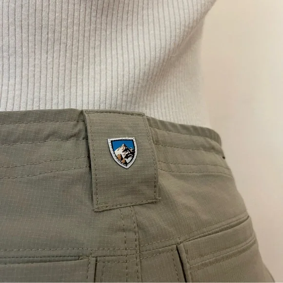 Kuhl Women's Tan Cargo Hiking Pants - Picture 5 of 10